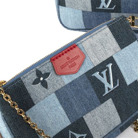 louis vuitton multi pochette accessoires denim|multi pochette louis vuitton bag.